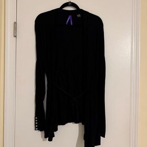 Seraphine Maternity Black Cardigan Sweater